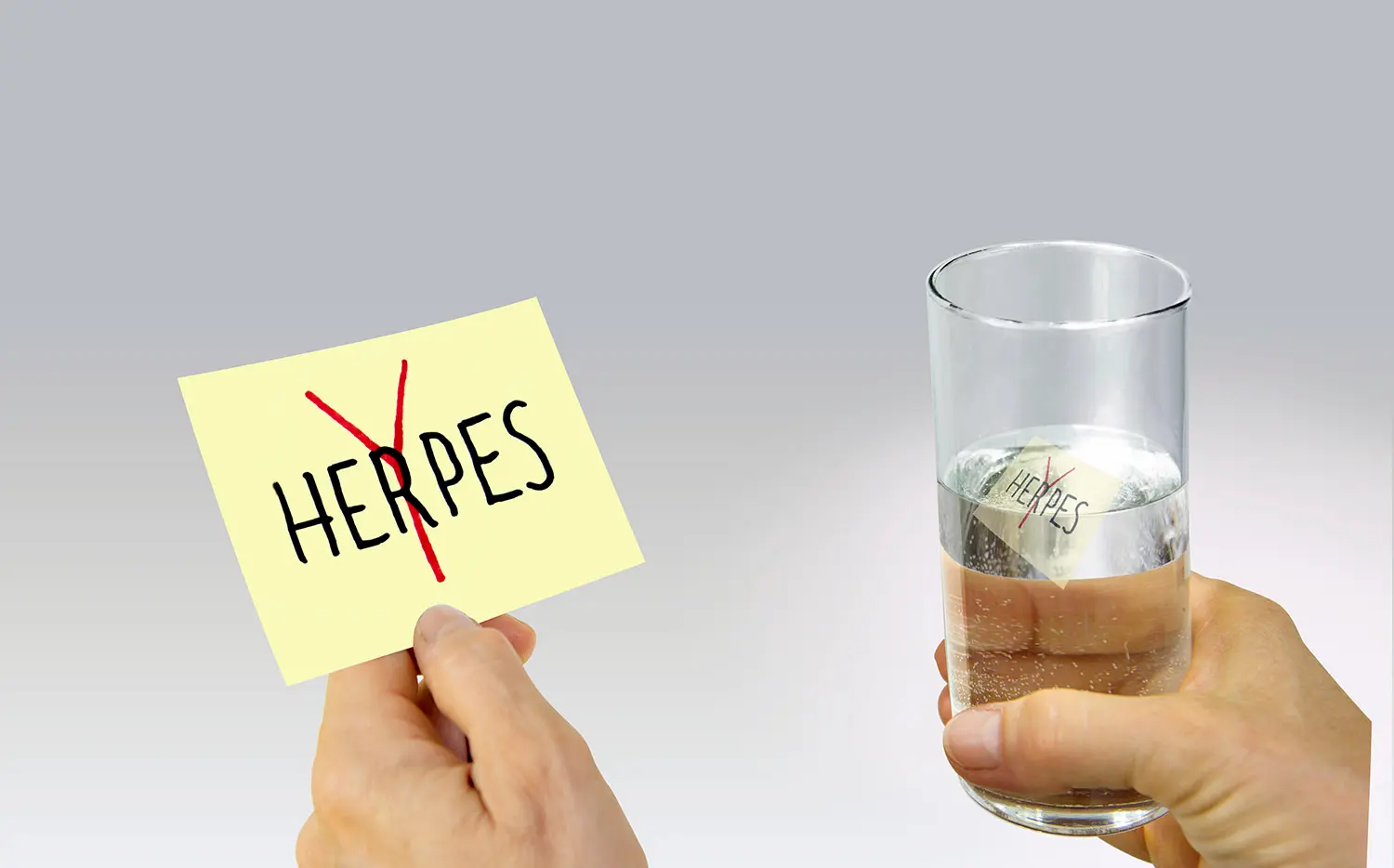 Herpes mit Y